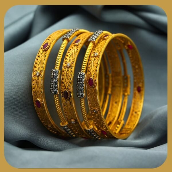 Gold Bangles Design 010