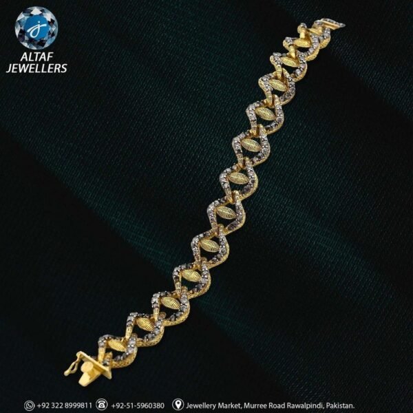 Gold Bracelet Design 001