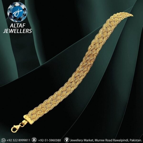 Gold Bracelet Design 002