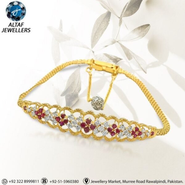 Gold Bracelet Design 006