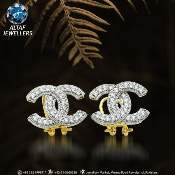 Gold Earring Design 002