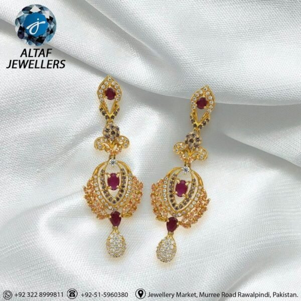 Gold Earring Design 004
