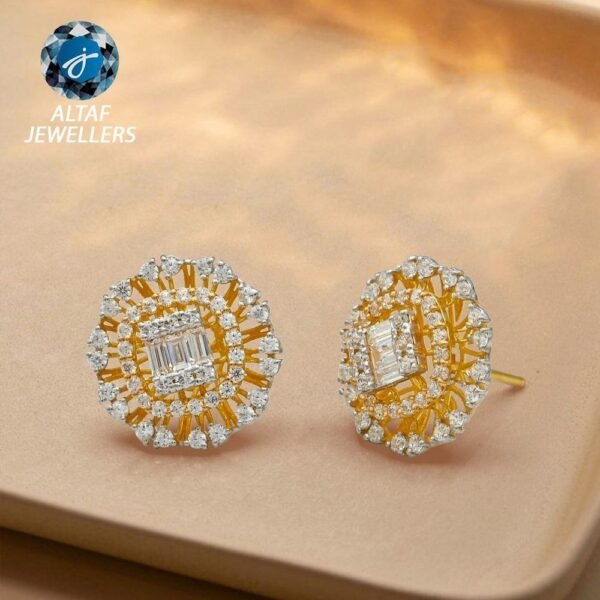 Gold Earring Design 007