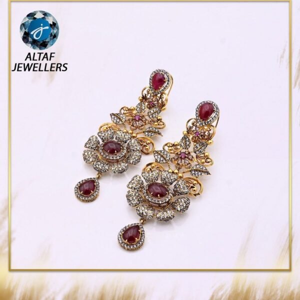 Gold Earring Design 018