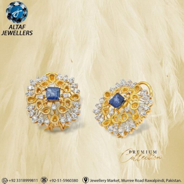 Gold Earring Design 019