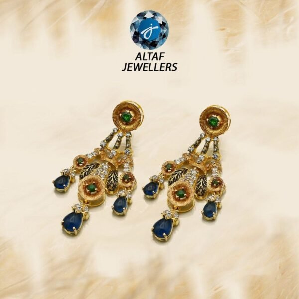 Gold Earring Design 022
