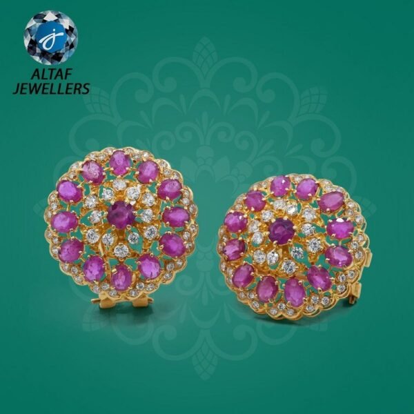 Gold Earring Design 039