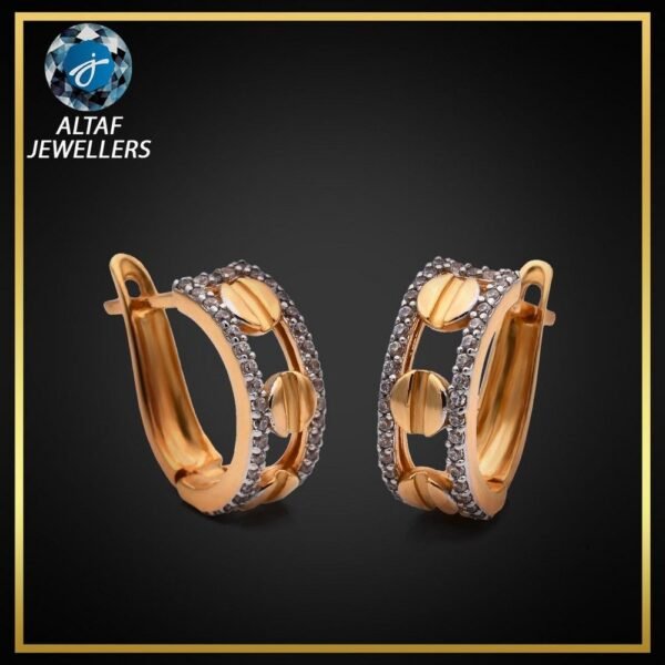 Gold Earring Design 043