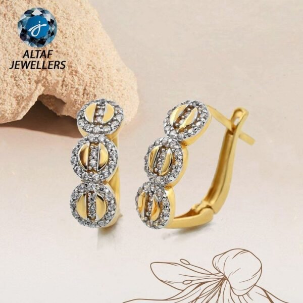 Gold Earring Design 047