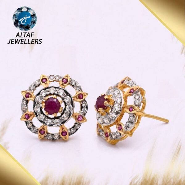 Gold Earring Design 048