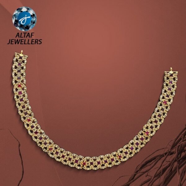 Gold Necklace Design 0014