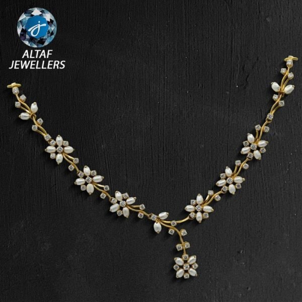 Gold Necklace Design 0015