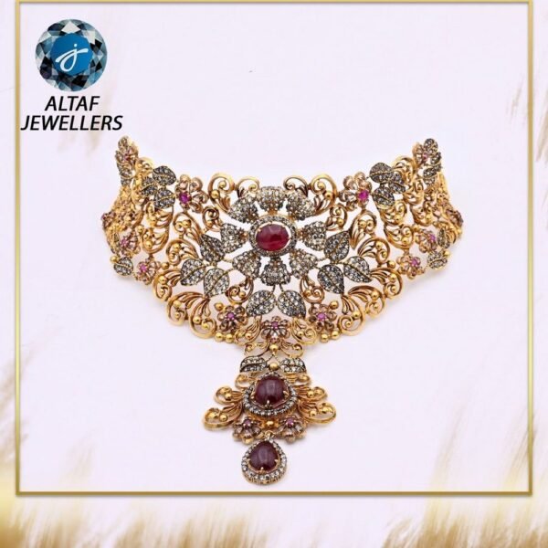 Gold Necklace Design 0017