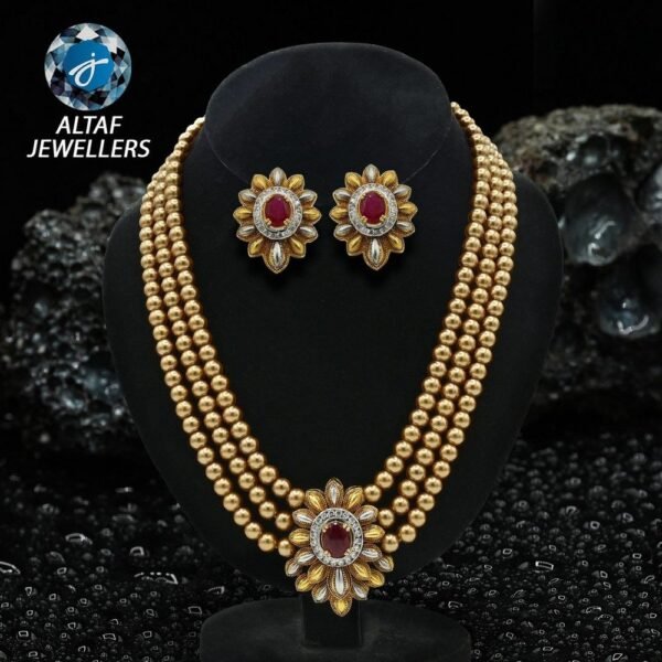 Gold Necklace Design 0018