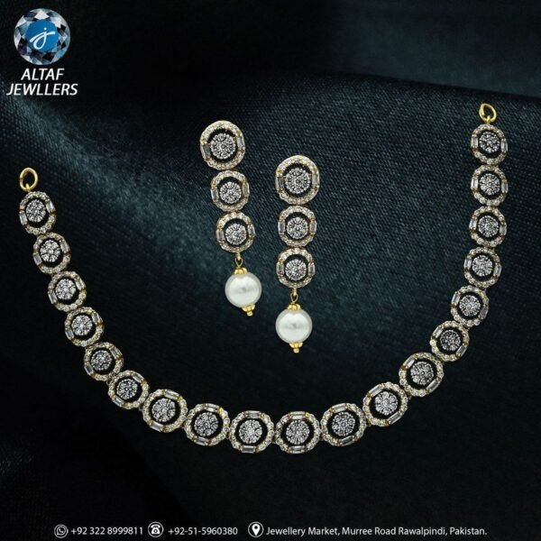Gold Necklace Design 002