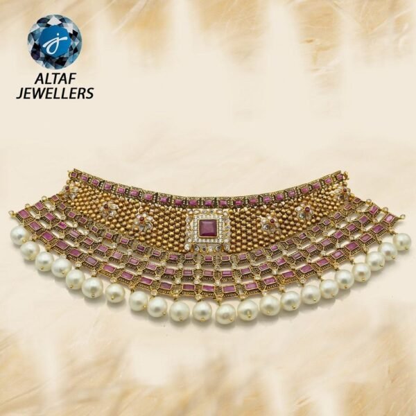 Gold Necklace Design 0027