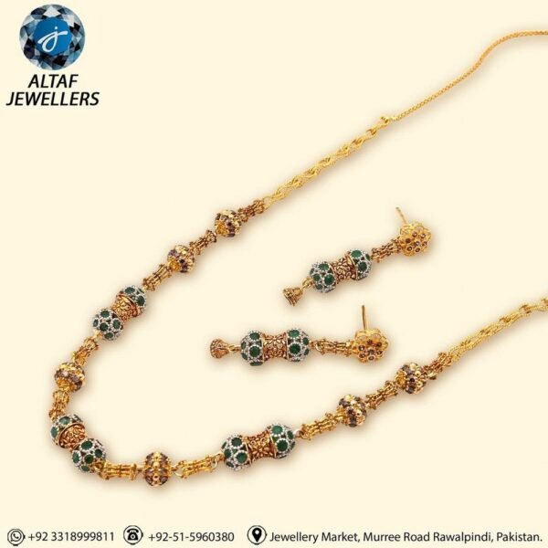 Gold Necklace Design 0029