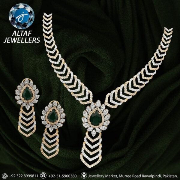 Gold Necklace Design 003