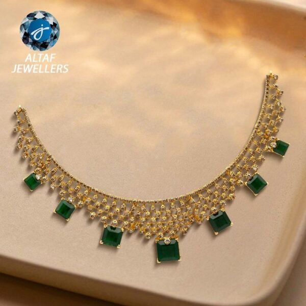 Gold Necklace Design 0035