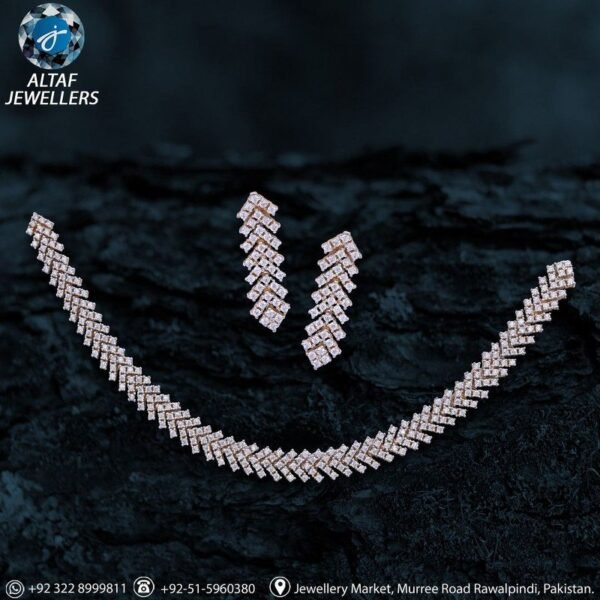 Gold Necklace Design 006