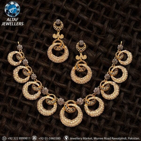 Gold Necklace Design 009