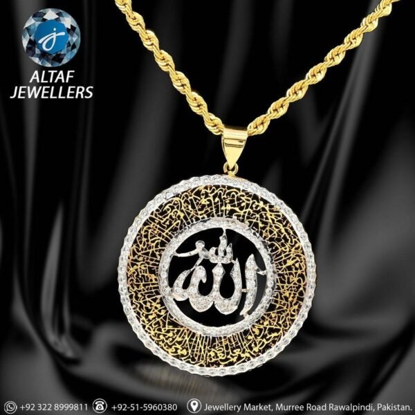 Gold Pendant Design 002