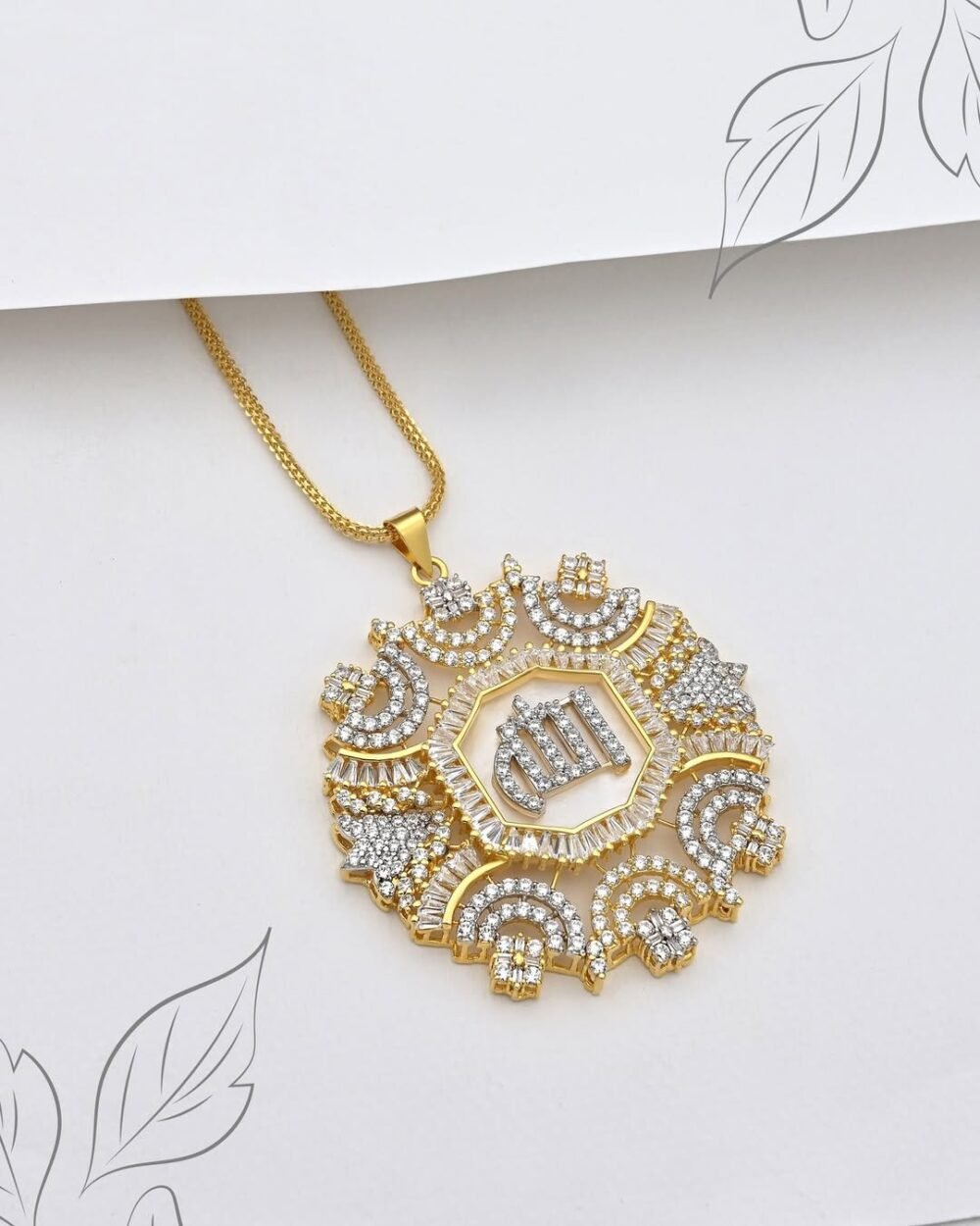 Gold Pendant Design 0028